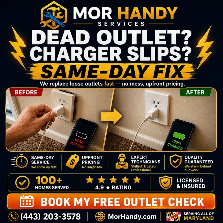 Mor Handy ad creative: Dead outlet? Same-day fix