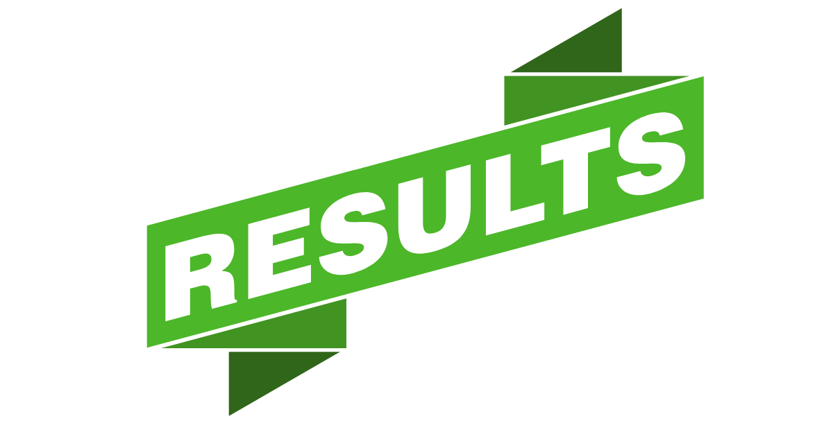 Green results banner representing recorded advertising outcomes